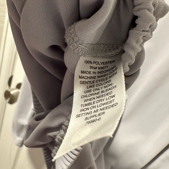 Worthington Womens V Neck Long Sleeve Wrap Shirt - Picture 7 of 8